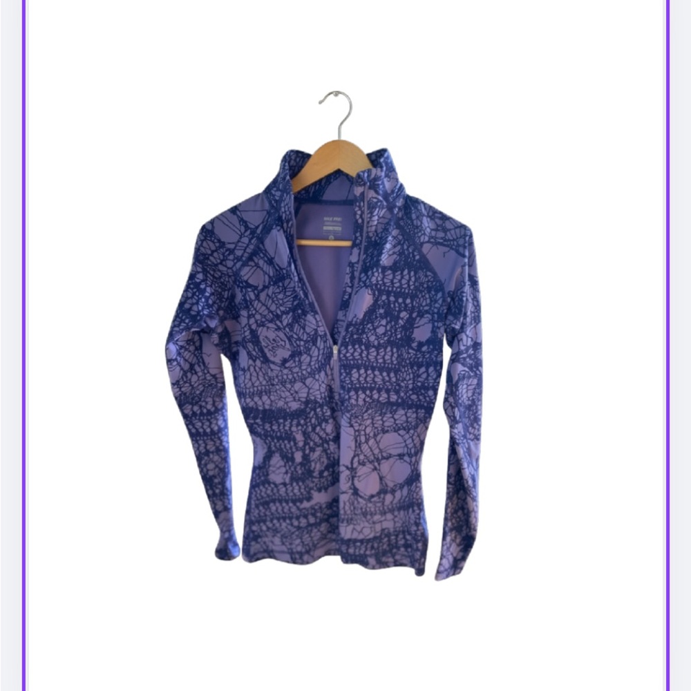 Nike Women's Purple Performance Quarter Zip